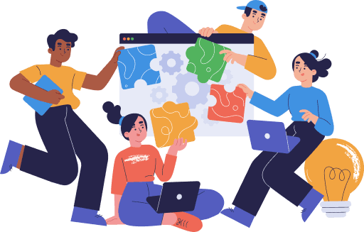 Équipe collaborative